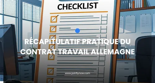 Récapitulatif pratique du contrat travail Allemagne